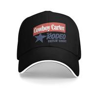 Windsoul Estate Beyoncé Cowboy Carter Ablum Berretto da Baseball Caccia Campeggio Montato Stampa retrò Sun Hip Hop Cappelli Unisex Uomini Berretti da Baseball Cool