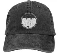 Windsoul Ombrello Classico Academy Symbol Berretti da Baseball in Cotone Cappello da papà Cappello Sandwich Regolabile Nero Sport all'Aria Aperta per Gli Amanti Regalo Hip-Hop