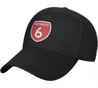 Windsoul State Highway 6 Greymouth in Colori Rossi Berretto da Baseball Cappello Occidentale Berretti da Pesca Uomo Cappelli Divertenti Cappelli Donna Uomo Fresco