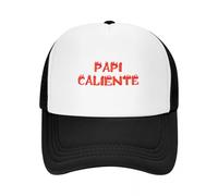 Windsoul Vintage Papi CALIENTEin Rosso Fuoco & ORANGEFONT ~ Text Design Berretto da Baseball di Marca di Lusso Cappello da Sole Berretti Maschio Donna Cool