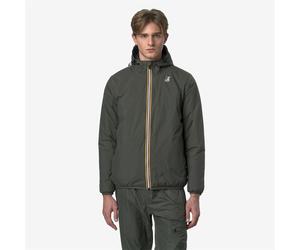 Windstop con cappuccio unisex LEE CLAUDE 4.0 WARM Verde XXL Tinta unita