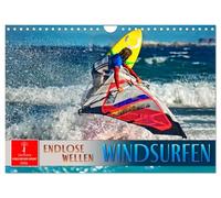 Windsurfen - endlose Wellen (Wandkalender 2026 DIN A4 quer), CALVENDO Monatskalender: Dieser Sport - die perfekte Synthese von Wind und Meer.