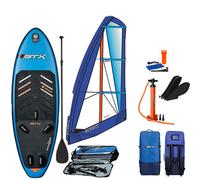CampSup WindSUP STX 8'3" WS Freeride Tavola da surf gonfiabile con opzione windsurf | 250 x 83 x 15 cm | Tavola da surf per principianti ed esperti con accessori