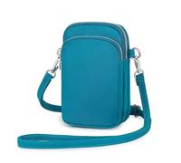 WindTook Borse a Tracolla Donna Piccola Borsa a Tracolla per Cellulare Donna Borsa per Cellulare Crossbody Bag Portamonete 11 x 5 x 17cm Blu(per telefono cellulare da 5,8 pollici)