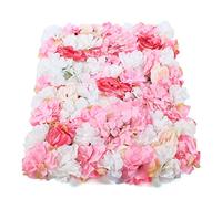 WindWilder 12x Parete di Fiore Artificiale Muro di Rose Matrimonio Strada Sfondo fai da te Fotografia Sfondo Decorazione Pannelli Floreali per Matrimonio Giardino Home Decor 40x60cm