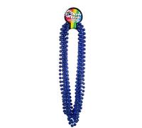 Windy City Novelties 12er-Pack 84,8 cm gro e Mardi-Gras-Perlenketten (Blau-Metallic, 12 mm)