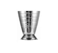 Windy5 75ML Acciaio Inox Scala di misurazione Jigger Cocktail Bere del Vino Shaker Bar Bar Cup Tumblerful Acquasantiera