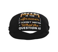 Wine Beer Lover Beer Is Answer It Doesn'T Matter Question Is Donna Uomo Headband Leggera Fasce Per Capelli Antiscivolo Fascia Capelli Per Yoga Jogging Palestra Ciclismo