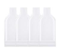 Wine Bottle Bags with Press Seal 4Pcs Reusable & Leakproof Wine Bottle Protector for Travel 7.1x18.9Inch Double Bubble Cushion Wrap Travel Bag for Airplane Packaging