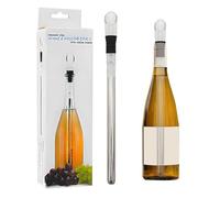 Wine Bottle Chiller - Rapid Iceless Cooling Rod, Stainless Steel Wine Cooler with Stopper and Pourer, Quick Chilling Wand for Bottles, Ideal for Home, Parties, Outdoor, Dinner | Wines Accessory