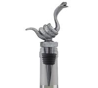 Wine Bottle Corks, Champagne Stopper, Bottle Stopper for Wine, Snake Head Stopper, Creative Bottle Stopper, 7 x 12,7 cm, Unique Wine Topper with Snake Head Design for Wine and Champagne Bottles