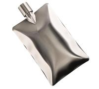 Wine Bottle Flask, Stainless Steel Hip Flask, Portable Flat Drinking Flasks Pocket Leakproof Container For Camping Alcohol Wine Outdoor Activity Storage Solution Device Travel Accessory Shield Kit