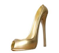 Wine Bottle Holder - High Heel Shoe Wine Display Stand, 8 inch Tall Gift Basket | Luxurious Decorative Addition, Single Wine Bottle Support Bracket Bar Accessories Tavolo Decoration Modern Style