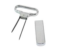 Wine Bottle Opener - Ergonomic Manual Two Prong Cork Puller