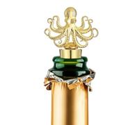 Wine Bottle Stopper Leak Proof Reusable Funny Metal Octopus Accessories