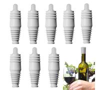 Wine Bottle Stopper, Soft Sealer Covers Set, Silicone Champagne Stoppers For Beer Drinks, Travel Home Bar Accessory, Perfect For Party Dining Restaurant, Convenient Kitchen Wine Tool