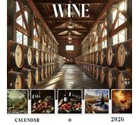 Wine Calendar 2026: A Year of Wine Pairings and Tasting Adventures