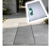 Wine Cellars Floor Access Door - Easy DIY Install, 23 25 27 29 In Flush Mount Steel Panel For Crawl Space & Utilities. Fits Tile/Carpet/Hardwood(64x29")