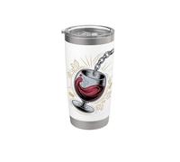 Wine Connoisseur Sommelier Wine Tasting Expert Bicchiere termico in acciaio inox doppia parete