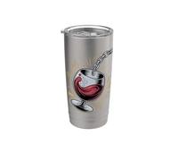 Wine Connoisseur Sommelier Wine Tasting Expert Bicchiere termico in acciaio inox doppia parete