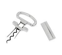 Wine Cork Opener - Manual Corkscrew Remover | Apribottiglie per vino per camerieri, baristi, famiglie, hotel, occasioni festive, Natale, bottiglie fragili