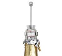 Wine Corks - Leakproof Bottle Stopper, Vacuum Design, Alloy & Silicone Material, Easy to Use Wine Accessory, Bottle Preserver for Christmas Hallween Bar Home Kitchen Dining Party Wedding Holiday