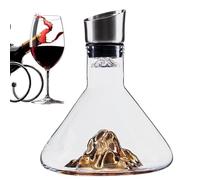 Wine Decanter | 1500ml Crystal Glass Wine Carafe Bottle With Built-in-Dispe