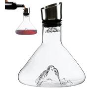 Wine Decanter, Crystal Glass Wine Decanter, Wine Hand-Held Aerator, Built-in Dispenser Wine Decanter, 1500 ml Wine Decanter, Wine Pouring Dispenser, Red Wine Decanter, White Wine Decanter,