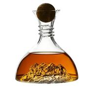 Wine Decanter, Wine Aeration Glass, 1800 ml Glass Serveware | Large Capacity Wines Aerator | For Home Restaurant Collectors Dinner Party Tasting Event Wedding Bartenders Bar Hotels Clubs Dining Room