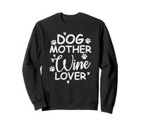 Wine Dog Madre Amante del Vino Felpa
