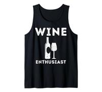 Wine Enthusiast Cantina Distressed per Le Mamme Che bevono Vino Canotta