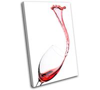 Wine Glass Abstract photo minimal Canvas Art Picture Print Decorative Photo