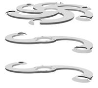 Wine Glass Display Stand Portable Rack Holder for 2 & 6 Glasses Bottle Top Mount