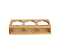 Wine Glass Shelf - Wine Glass Land Holz | Stand Di Vino In Legno | E Dispensa | Bottiglie Di Scaffali Di Vino Che Servono Vassoio 3 Soggetti Depositi Per La Società Di Soggiorno Da Cucina Compagni