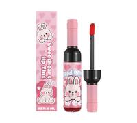 Wine Lip Stain, Liquid Gloss Set, Pink Matte Finish, Long Lasting Waterproof, Moisturizing Lips Formula for Women and Girls, All-Day Beauty Makeup Look