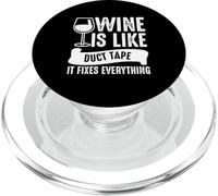 Wine Lover Funny - Il vino è come un nastro adesivo che si fissa PopSockets PopGrip per MagSafe