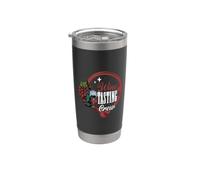 Wine Lover intenditore Wine Squad Funny Wine Tasting Crew Bicchiere termico in acciaio inox doppia parete