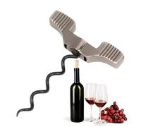 Wine Opener | Ergonomic Stainless Steel Rust-Proof Bar Tool | Wine Corkscrew | for Travel Camping Restaurant stable cork extraction without damaging the bottle, preserving botIndoor Home Kitchen Party