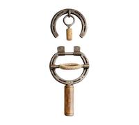 Wine Opener - Rustic Cast Metal, Magnetic Lid Catcher with Smooth, Stable Handheld Beverage Puller, Ideal for Bar Camping Home Kitchen Outdoor Patio Workplace Lounge