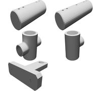 Wine Rack Storage System Modular Wall Mount Expandable Vertical/Horizontal