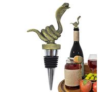 Wine Stopper - Champagne Stopper | Bottle Stopper | Snake Head Wine Stopper, Creative Wine Accessories, Funny Wine Stopper For Ringraziamento, Wine Accessory, Keeps Wine Fresh & Prevents Spillage