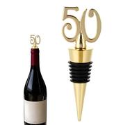 Wine Stopper, Conical Digital Champagne Plug, Reusable Beverage Bottle Cork, Airtight Wine Sealer Preservation, Leakproof Stopper for Holiday, Wedding, Bar, Kitchen, 13 x 6 cm