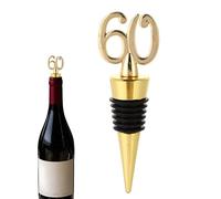 Wine Stopper, Conical Digital Champagne Plug, Reusable Beverage Bottle Cork, Airtight Wine Sealer Preservation, Leakproof Stopper for Holiday, Wedding, Bar, Kitchen, 13 x 6 cm