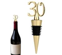 Wine Stopper, Conical Digital Champagne Plug, Reusable Beverage Bottle Cork, Airtight Wine Sealer Preservation, Leakproof Stopper for Holiday, Wedding, Bar, Kitchen, 13 x 6 cm