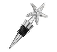 Wine Stopper - Star Shaped Silver Reusable Leakproof Topper Bottle Corks