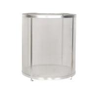 wine strainer, Filtro a cestello for birra in acciaio inox da 35*35 cm, for casa, vino, birra fatta in casa, cilindro for anca, bar, utensili da bar ,for beer filter(1 item)
