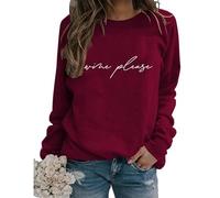 Wine Tasting Is My Favorite Sport Sweatshirt Womens Funny Drinking Long Sleeve Crewneck Graphic Pullover