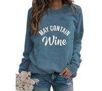 Wine Tasting Is My Favorite Sport Sweatshirt Womens Funny Drinking Long Sleeve Crewneck Graphic Pullover