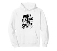 Wine Testing è Il Mio Sport Divertente Amante del Vino Felpa con Cappuccio