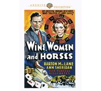 Wine, Women And Horses (DVD) Peggy Bates Charley Foy Dick Purcell Eugene Jackson